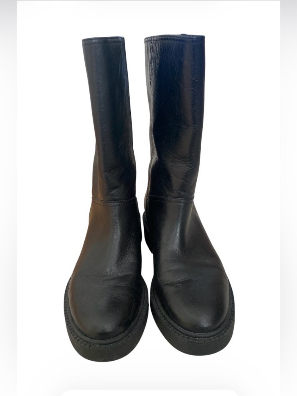 Vince Kline Leather Slip-On Boot size 8 /38.5 used once - Picture 3 of 9